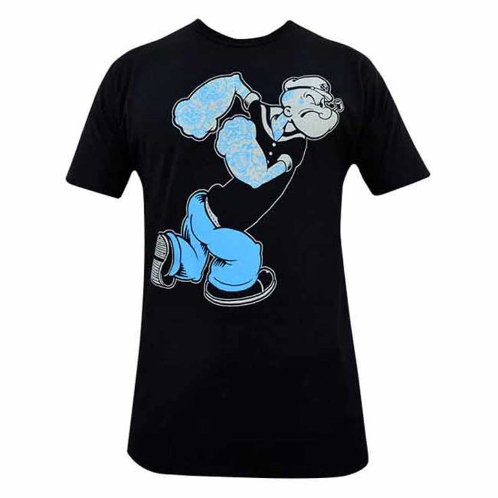 Sailor Man Black Tattoo Art Tee S-M-L-XL-2XL NWT